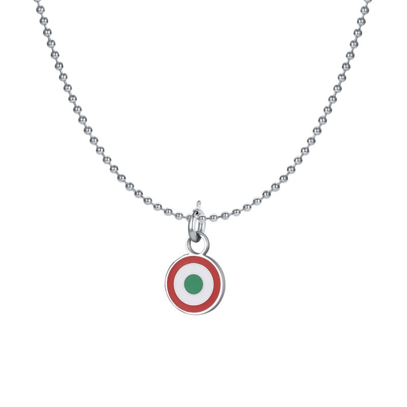 Charm Cerchi Concentrici Tricolore - immagine 5