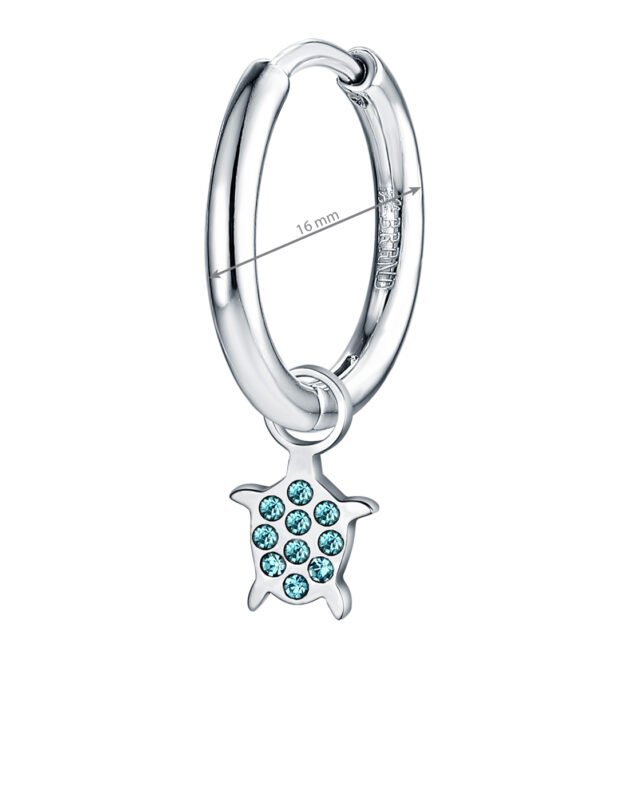 Mini Charm Tartaruga Con Cristalli - immagine 2