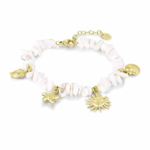Bracciale Chips Madreperla con Pendenti a Tema Marino